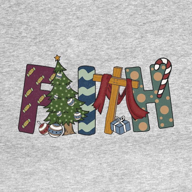 Faith in Jesus Christmas Present by Teewyld